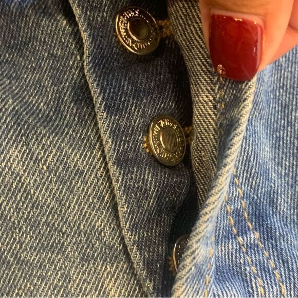 Edikted Raquel Folded Jeans Size XL - Picture 6 of 12